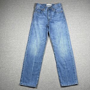 Denim Forum Jeans Womens 24 Blue 90s Marlo High Rise Baggy Relaxed Medium Wash